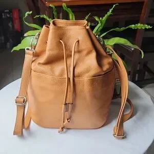 Borse In Pelle Convertible Shoulder/Crossbody/Backpack All in One Made in Italy Bag with backpack function leather women, 2-in-1 leather  main image 3